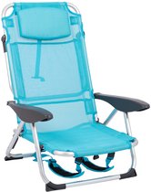 Bo-Camp - Strandstoel - Amalfi - Blauw