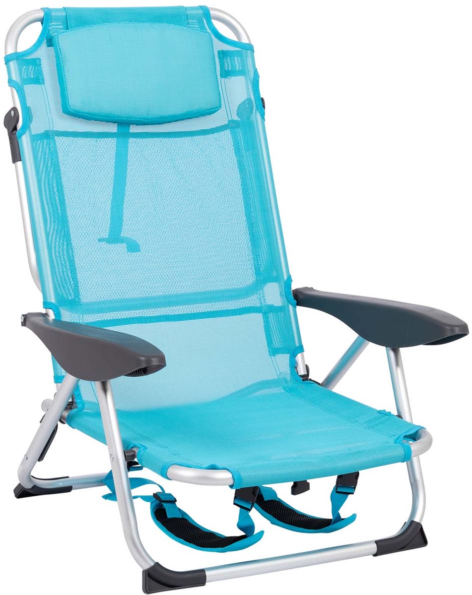 Bo-Camp - Strandstoel - Amalfi - Blauw