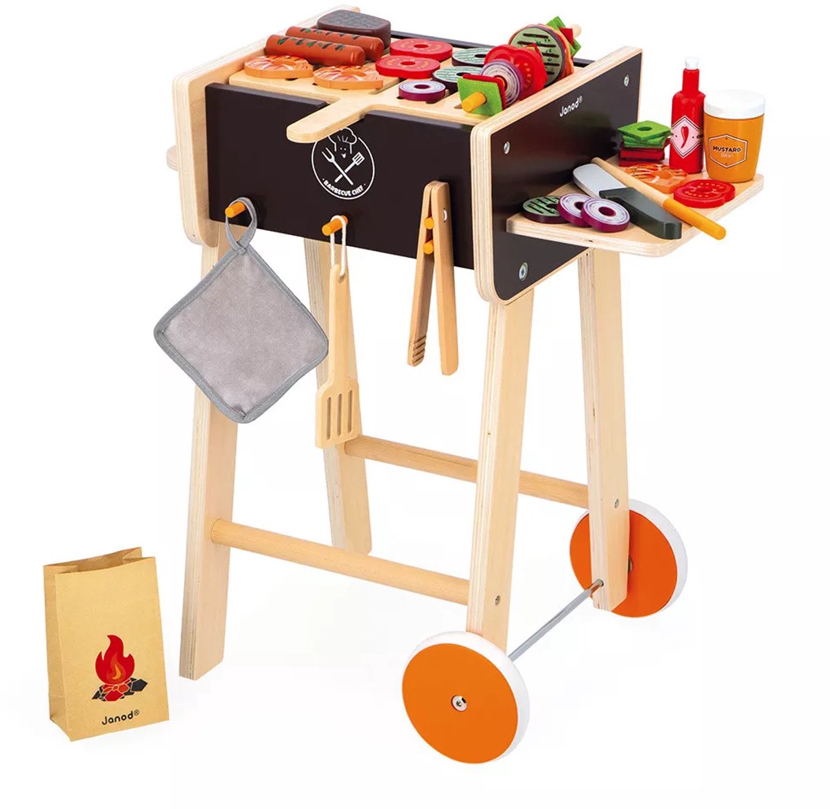 Janod - Barbecue - Houten BBQ