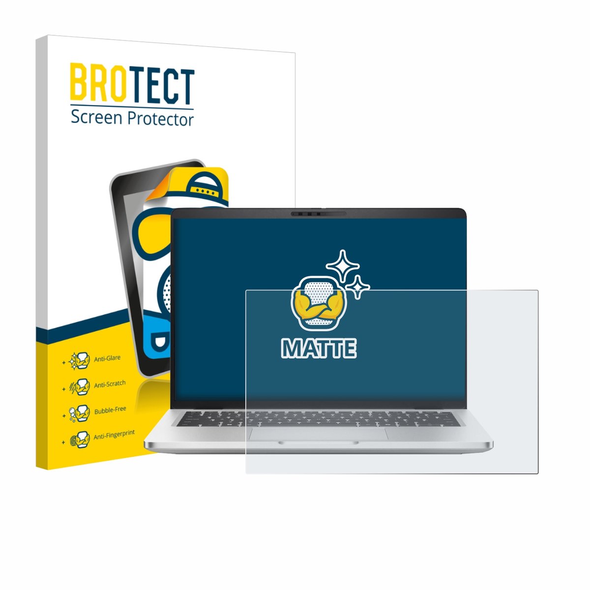 BROTECT - Screenprotector voor Dell Pro 14 Plus PB14255 - Folie Beschermfolie matte