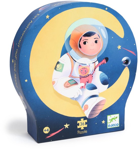 Djeco | Puzzel Een Astronaut Op De Maan 36 Stuks