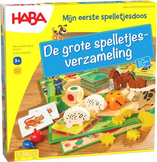 Haba Mijn eerste spelletjesdoos - De grote spelletjesverzameling