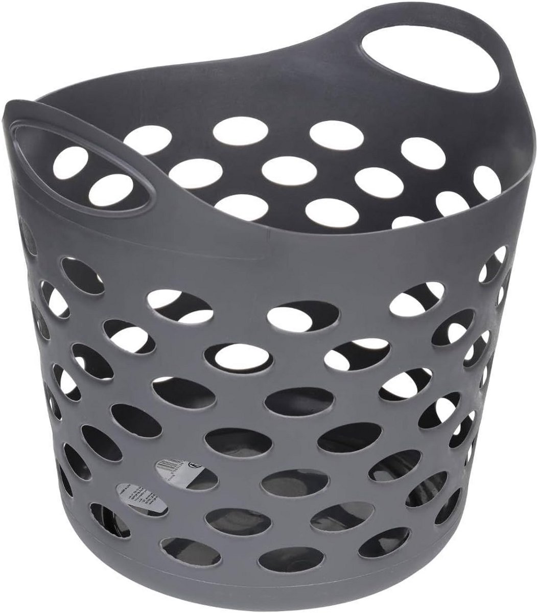 Ronde Wasmand 28L - Grijs