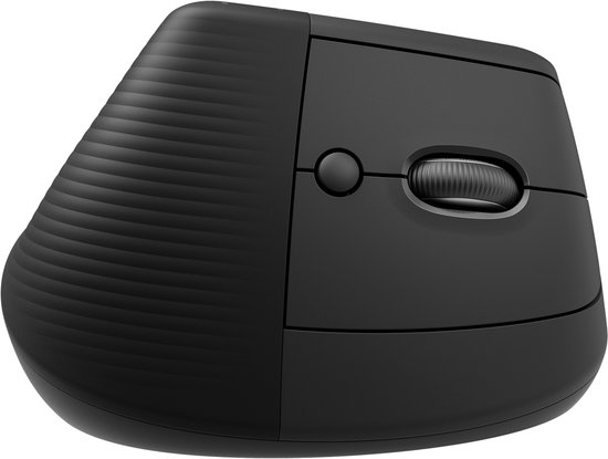 Logitech Lift - Verticale ergonomische muis - Rechtshandig - Donkergrijs
