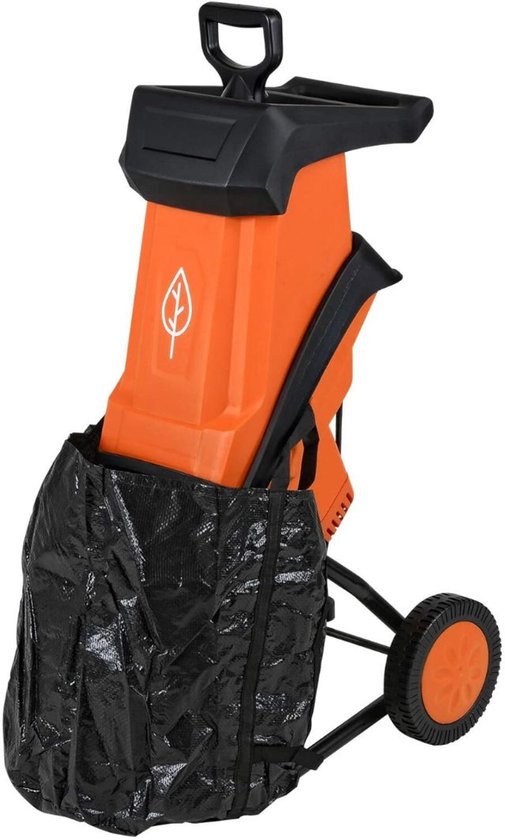 Nexvo® Hakselaar Versnipperaar - Takkenversnipperaar - Shredder - Zwart en Oranje - 40cm x 51cm x 97cm van Nexvo — afbeelding 4