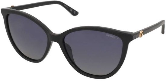 Guess Gu00256 Gepolariseerde Zonnebril Voor Dames Zwart Smoke/CAT3 Vrouw van Guess — afbeelding 4
