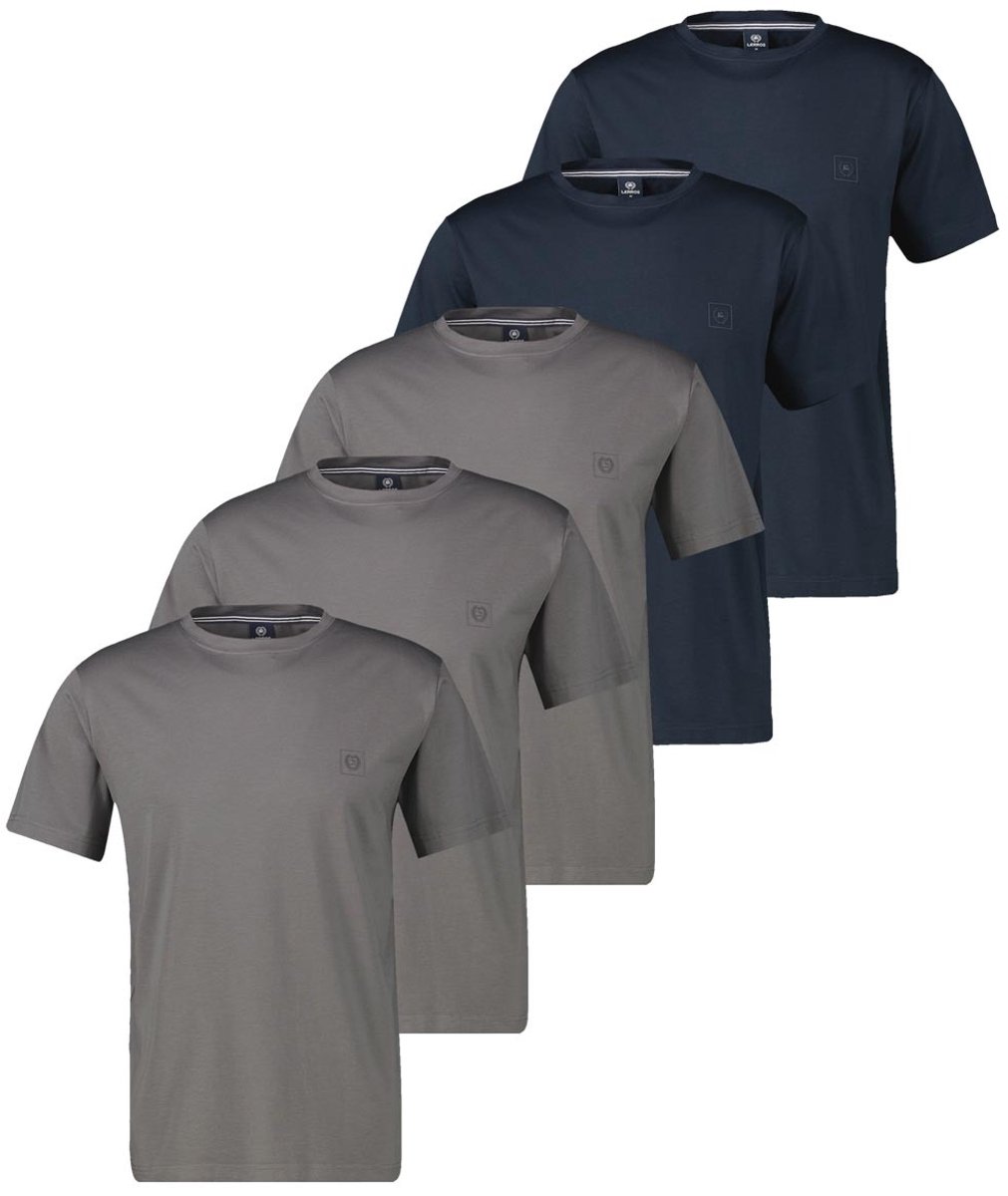 LERROS Heren t-shirt 5 pack Basic