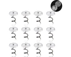 Dekbedclips - 100 stuks - quiltklemmen - dekbedclips voor dekbed - dekbedklemmen - sluitingen - Dekbedinrijger - Stevige Dekbed clips - Dekbed Klemmen - Knijpers - Houder voor bankkussen