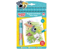 Woezel & Pip water kleur boekje - herbruikbaar magisch kl...