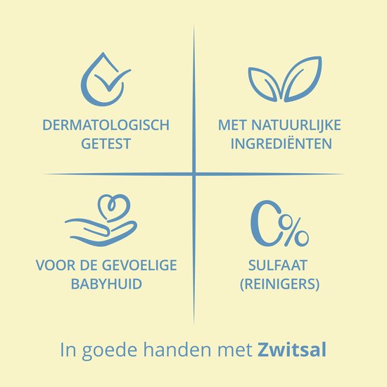 Zwitsal Zeepvrije Wascrème - Baby - helpt de natuurlijke huidbarrière te beschermen - 3 x 400 ml — afbeelding 5