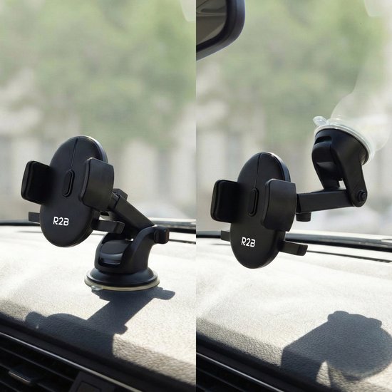 R2B GSM Houder Auto - Raam/Dashboard - Mobiel Houder Auto - Autohouder - Telefoonhouder Auto - Telefoonhouders Auto - Telefoon Houder - Auto Telefoonhouder - Phone Holder Car