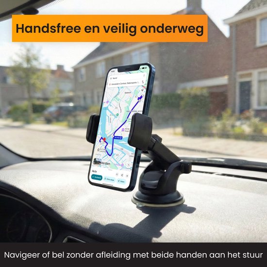 R2B GSM Houder Auto - Raam/Dashboard - Mobiel Houder Auto - Autohouder - Telefoonhouder Auto - Telefoonhouders Auto - Telefoon Houder - Auto Telefoonhouder - Phone Holder Car