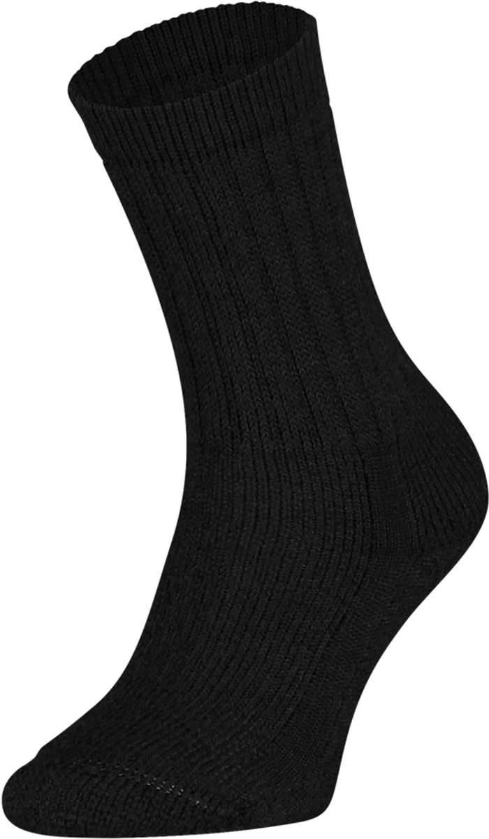 Eureka zachte merino wollen thermosokken S5 - unisex - zwart - maat 46-48