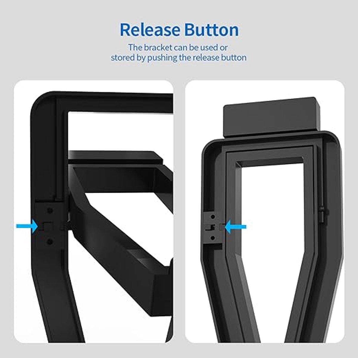 VR-Headset Standaard voor Meta Quest 3S / Quest 3 / Quest 2 & PS VR – Display & Opbergstand voor Headset en Controllers – Stabiele VR Storage Holder thumbnail 5