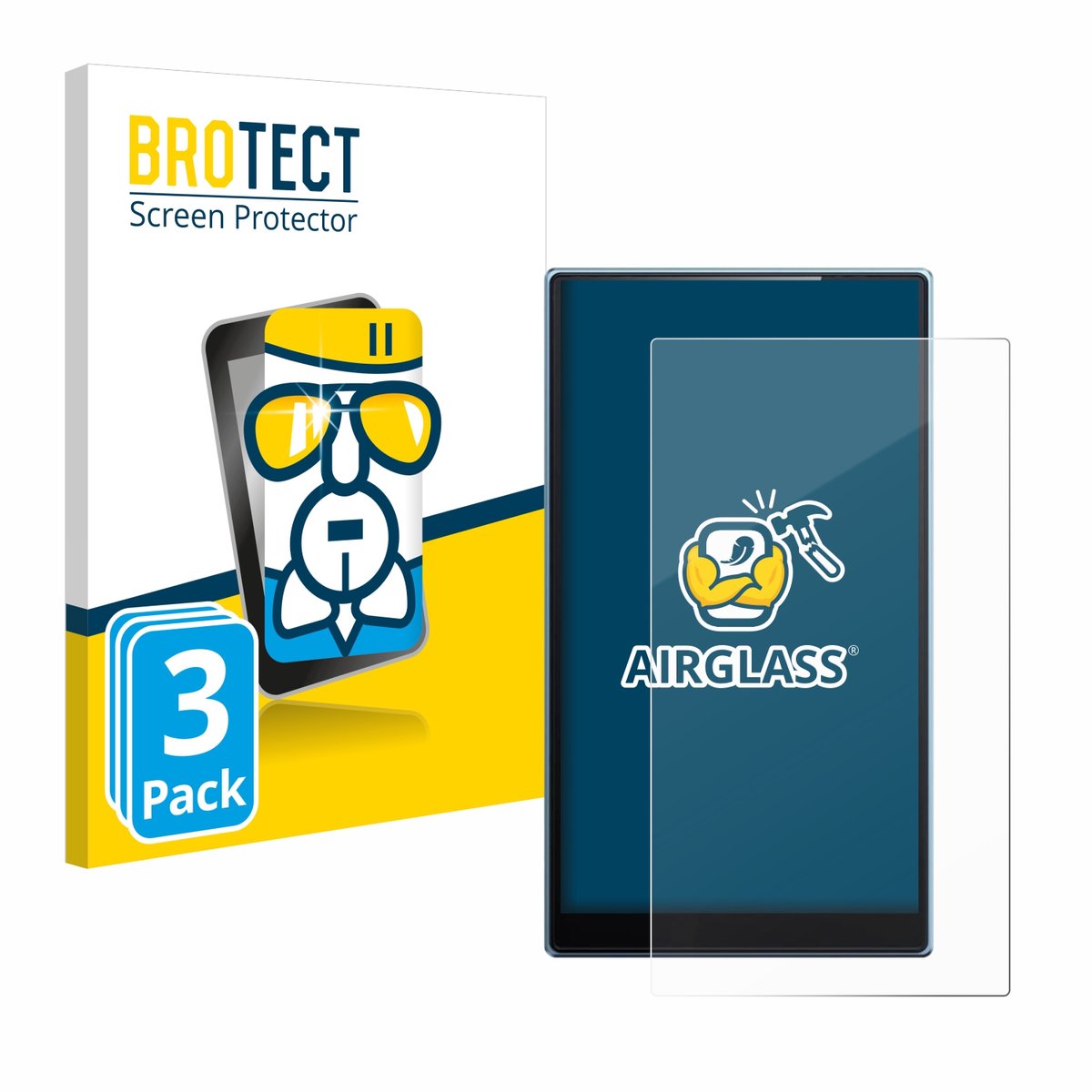 Screenprotector 3 Stuks voor FiiO JM21 Beschermglas transparant