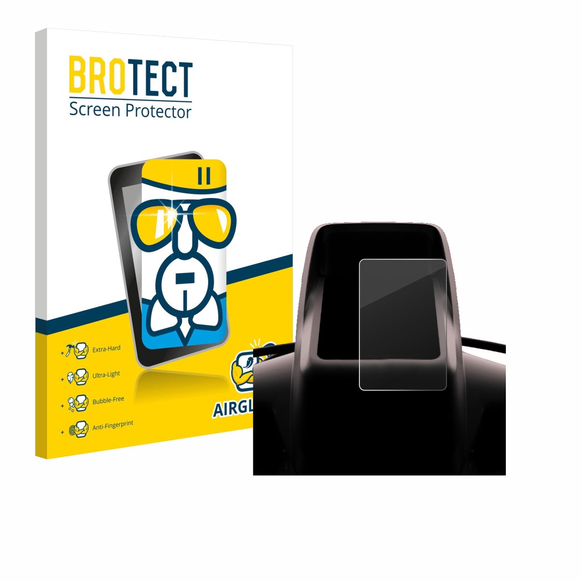 Screenprotector voor Segway GT3 D Beschermglas transparant