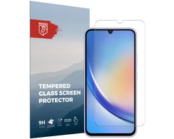 Rosso 9H Tempered Glass Screen Protector Geschikt voor Samsung Galaxy A34 | Glasplaatje | Beschermlaag | Beschermglas | 9H Hardheid