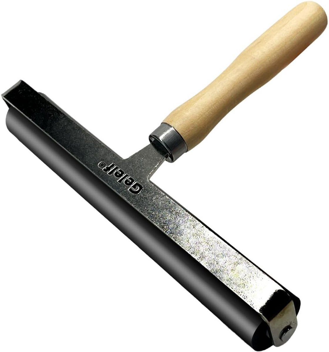 Houten Brayer Roller 20 CM - Soepele Inktroller voor Afdrukken, Stempelen en Lijmen