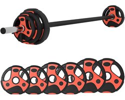 D&A Halterset – Halterstang – Halterschijven – Halterstang – Home Gym – Dumbells – Barbell – 1.25kg 2.5kg 5kg – Body Pump
