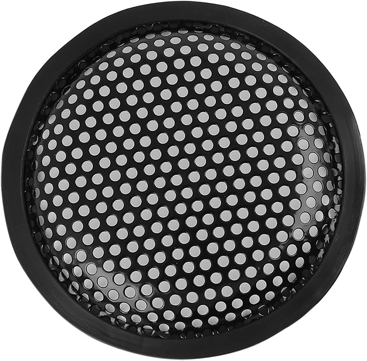 2 stuks. Auto luidsprekerafdekking subwoofer grillbescherming 5"zwart stalen rooster