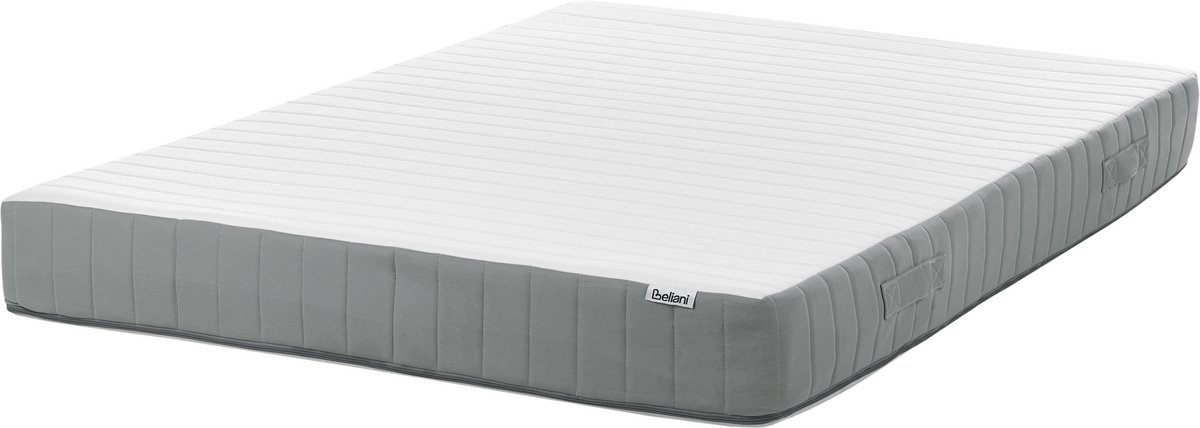 Beliani DRIFT - Pocketveringmatras stevig - Wit - 140 x 200 cm - Pocketveren