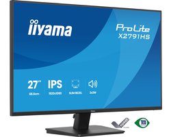 iiyama ProLite X2791HS-B1 - 27 inch - Full HD - IPS