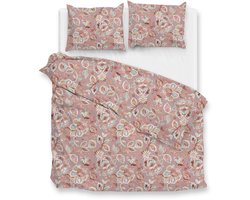 Zo Home Dekbedovertrek Microvezel Franca - pink 200x200/220cm