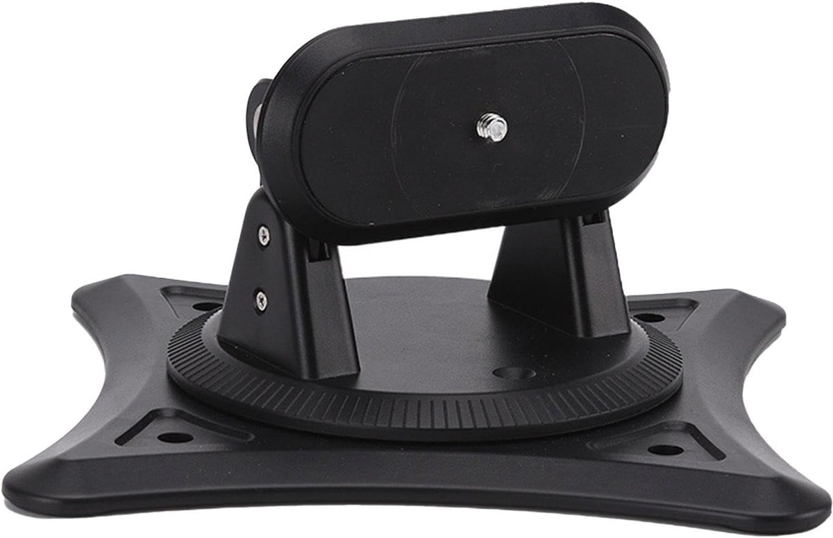 Projector Beugel - Tafel Standaard - Optimale Projectie - 360 Graden Draaibaar - 19 x 19 x 11 cm - Zwart