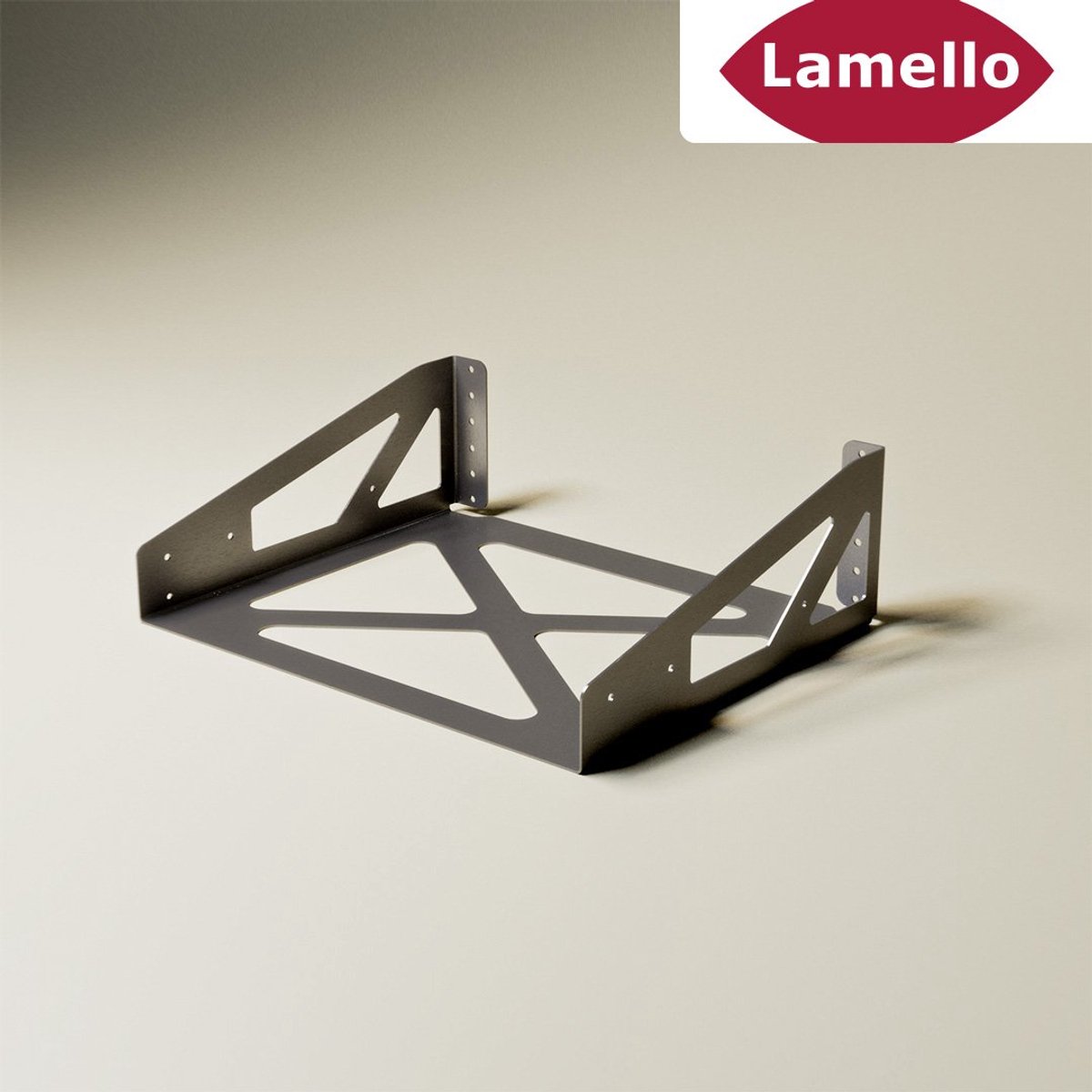 Stackwell Bracket - Gereedschapskist Houder voor Lamello T-loc Systainer - Pull out Toolcase-Bracket - Opbergsysteem - Gereedschapskofferhouder voor muur & wandmontage - Thermisch verzinkt staal - Roestvrij en duurzaam- Schroeven inbegrepen