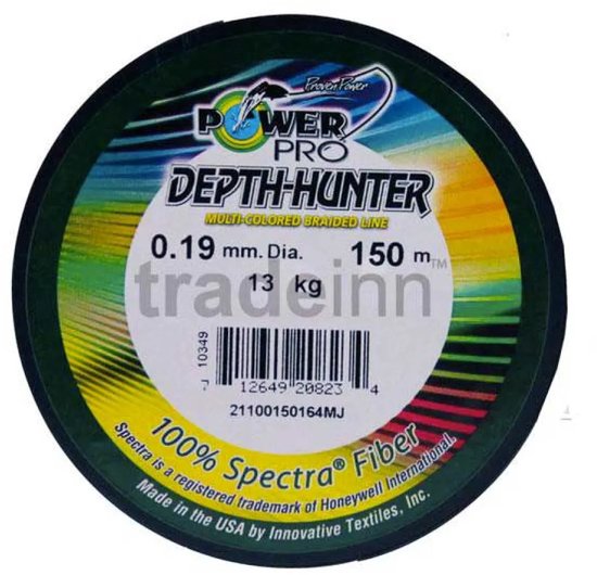 Power Pro Depth Hunter Gevlochten Vislijn 300 M Grijs 0.280 mm van Merkloos — afbeelding 2