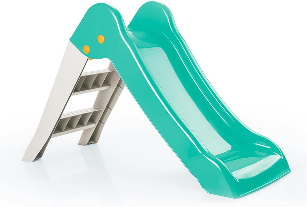 My First Garden Slide Medium voor kinderen vanaf 2 jaar, opvouwbaar voor binnen of buiten gebruik, glijbaan voor peuters
