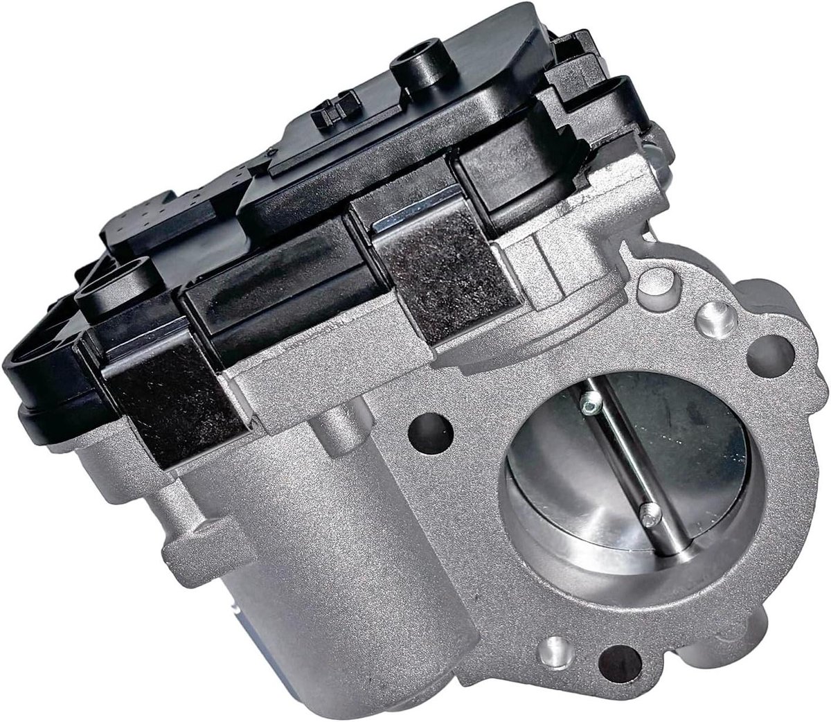 MK Stoer - Smoorklep - Gasklepbehuizing - Polo Seat Ibiza IV V Skoda Fabia Citigo 1,0 - Vervangt 04C133062D - Compatibel - Grijs - OEM kwaliteit - Montagehandleiding meegeleverd