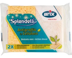 2 Stuks Cellulose Sponzen Natuurlijk Auto Reiniging - ARIX ART.504