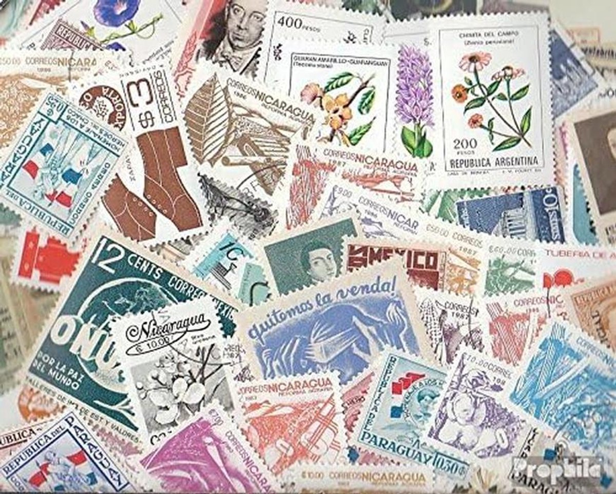 300 Verenigde Staten Postzegels Verzamelset
