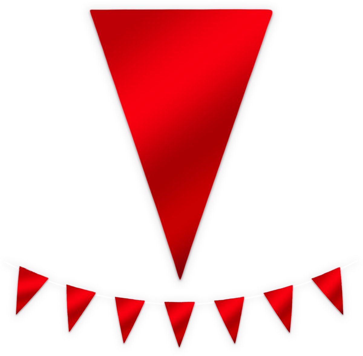 Rode Slingers Vlaggenlijn Rood Verjaardag Slinger Verjaardag Versiering Feest Valentijn Versiering Decoratie Rood
