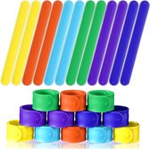 BRANDWINLITE Groothandel Siliconen Rubbber Slap Armbanden, Zacht & Veilig voor Kids Party Gunsten, Grappig & Duurzaam, Aanpassen & Hergebruiken! Groen