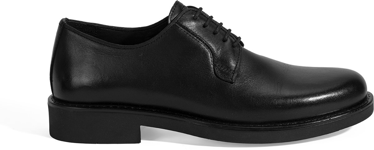DESA COMFORT Lage schoen Leer Zwart Mannen Schoenpunt: Ronde Maat: 45 EU