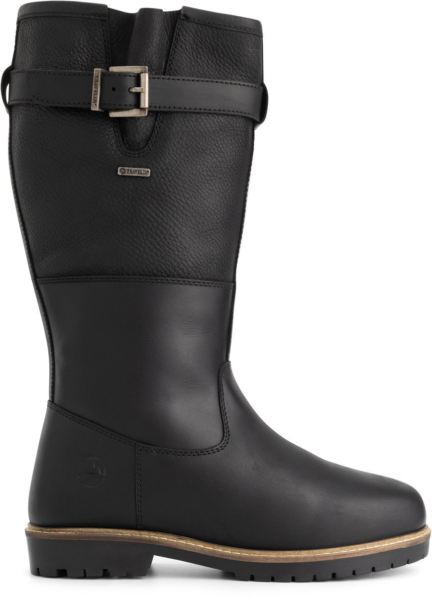 Travelin’ Grimdalen Dames Outdoorlaarzen Waterdicht Zwart