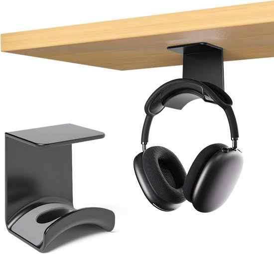 Geekria Opvouwbare hoofdtelefoonhouder voor wandmontage