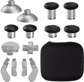 Kit voor One Controller Accessoire, 4 Paddles, 2 D-Pads Metalen Roestvrijstalen Vervangende Onderdelen voor Series 2 en One Controllers ( Blauw