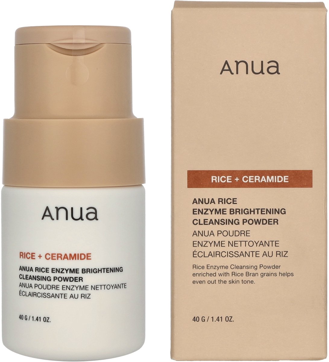 ANUA RICE + CERAMIDE ENZYME BRIGHTENING CLEANSING POWDER 40 G