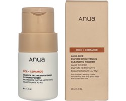 Anua Rice + Ceramide Enzyme Brightening Cleansing Powder 40 gr