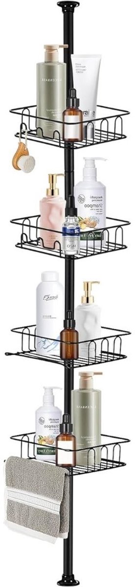 ApexArte® Telescopisch Doucherek - Hangend - Zonder Boren
