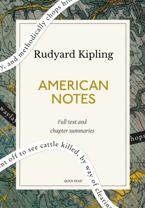 American Notes: A Quick Read edition - cover