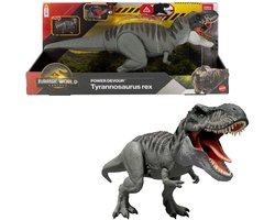 foto van Jurassic World Rebirth Grote Verslinder Tyrannosaurus Rex - Met constante bijtbewegingen en licht en geluid