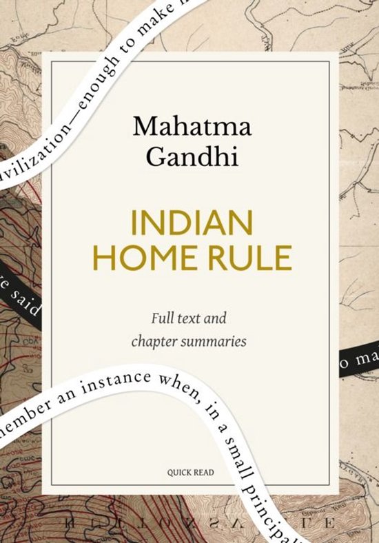 Indian Home Rule: A Quick Read edition - cover