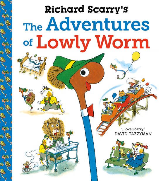 Richard Scarry's The Adventures of Lowly Worm - cover