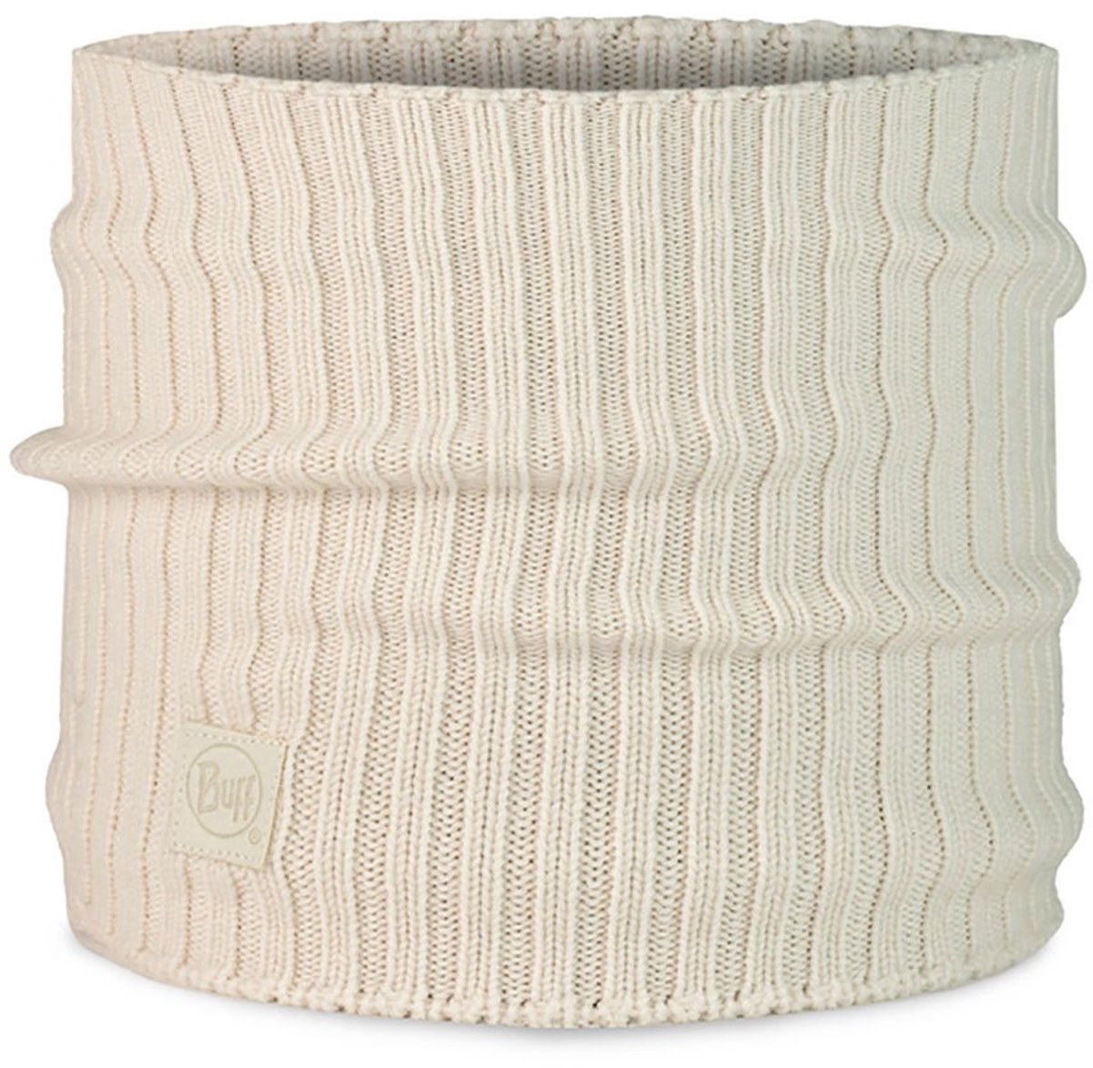 Buff ® Knitted Nekwarmer Beige Man,Vrouw