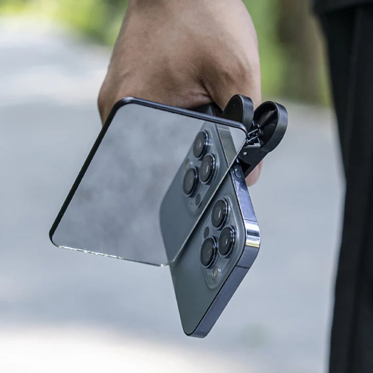 Smartphone Camera Spiegel Clip – Universele Reflectiespiegel voor Alle Telefoonmodellen | Perfect Accessoire voor Fotografen | Telefoonspiegel Selfie Spiegel Mobiel