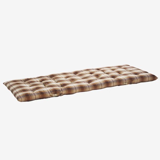 vidaXL - Tuinbankkussen - Zwart - Stof - 150 cm - 2 stuks | Leen Bakker